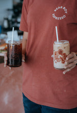 Load image into Gallery viewer, Bear on a Bike Glass